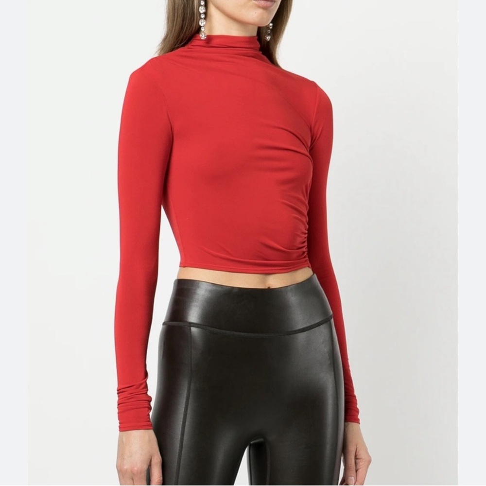 A.L.C. Skylar Mock Neck Top